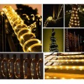 5/10M 50/100 LED Outdoor Tube Rope Strip String Light RGB Lamp Xmas Home Decor Christmas Lights-8 Mode Waterproof Garland