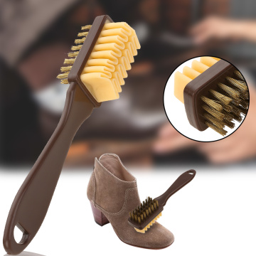 Useful 2 side Shoe Cleaning Brush Rubber Home Suede Shoes Leather Shoes Polishing Brushes Boot Cleaner