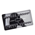 Round/Rectangular Acrylic Organizer Holder Case for Orthodontic Preformed Arch Wire