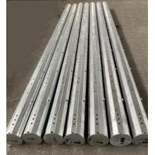 80FT hot dip galvanized steel pole