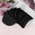 4 Pairs Women Men Inserts Shoulder Pad Soft Covered Set-in Foam Sewing Pads Padding Encryption Enhancers Mat for Blazer T Shirt