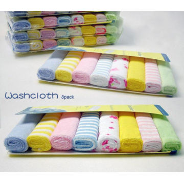 8pcs/pack Cotton Newborn Baby Towels Saliva Towel Nursing Towel Baby Boys Girls Bebe Feeding Baby Wipes Cloth Washcloth