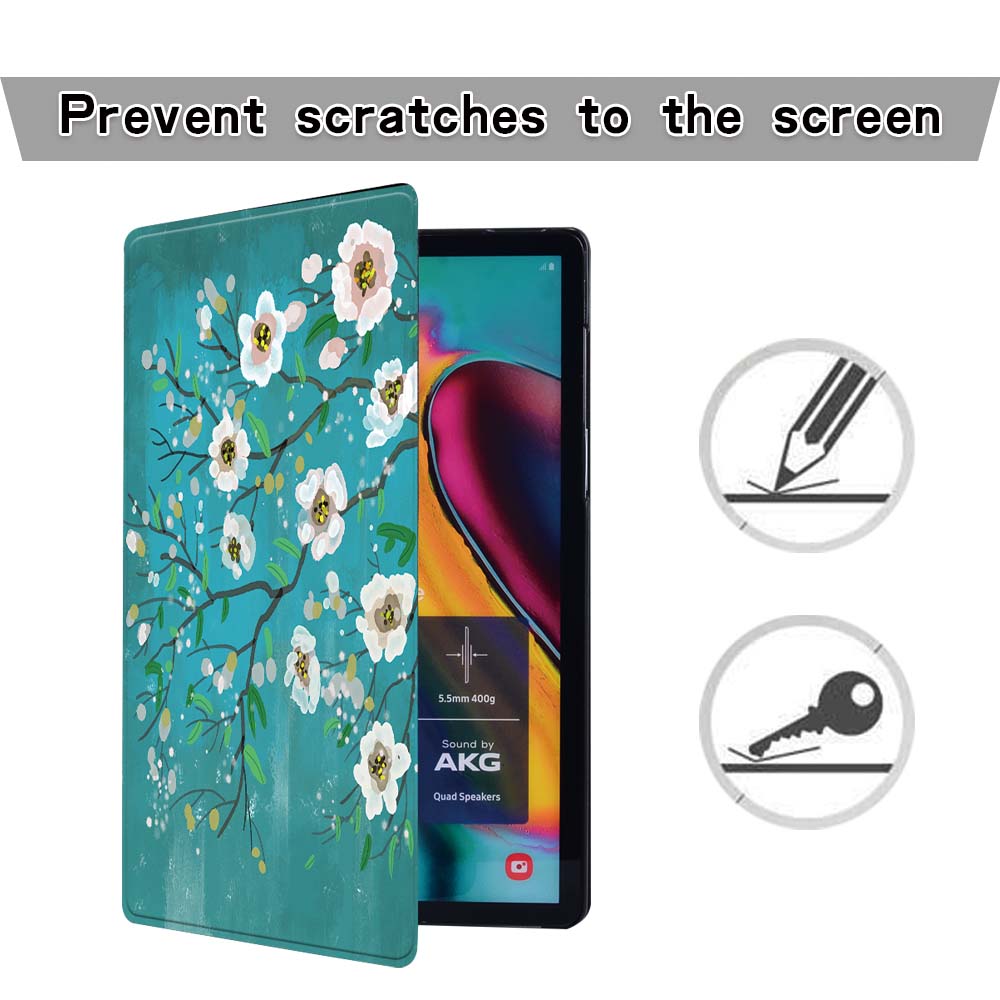 Fold Stand tablet Case Cover For Samsung Galaxy Tab A A6 7.0 9.7 10.1 10.5 /E 9.6"/Tab S5e 10.5" Smart Leather tablet Cover Case