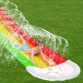Swimming Pool Games Outdoor Toys Water Slide Inflatable Children Summer PVC Swimming Pool Games Outdoor Toys