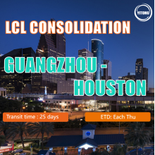 LCL Shipping from Guangzhou to Houston