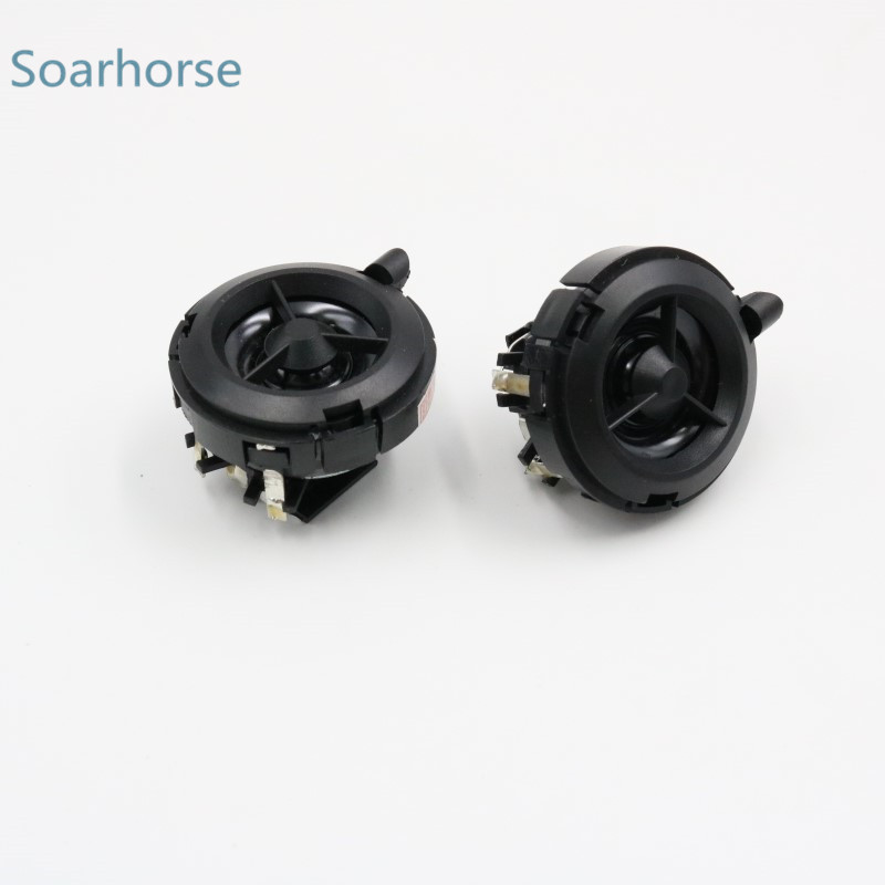 Soarhorse Front door wing mirror Triangle plate Tweeter Speaker Treble Horn for Mitsubishi Lancer EX