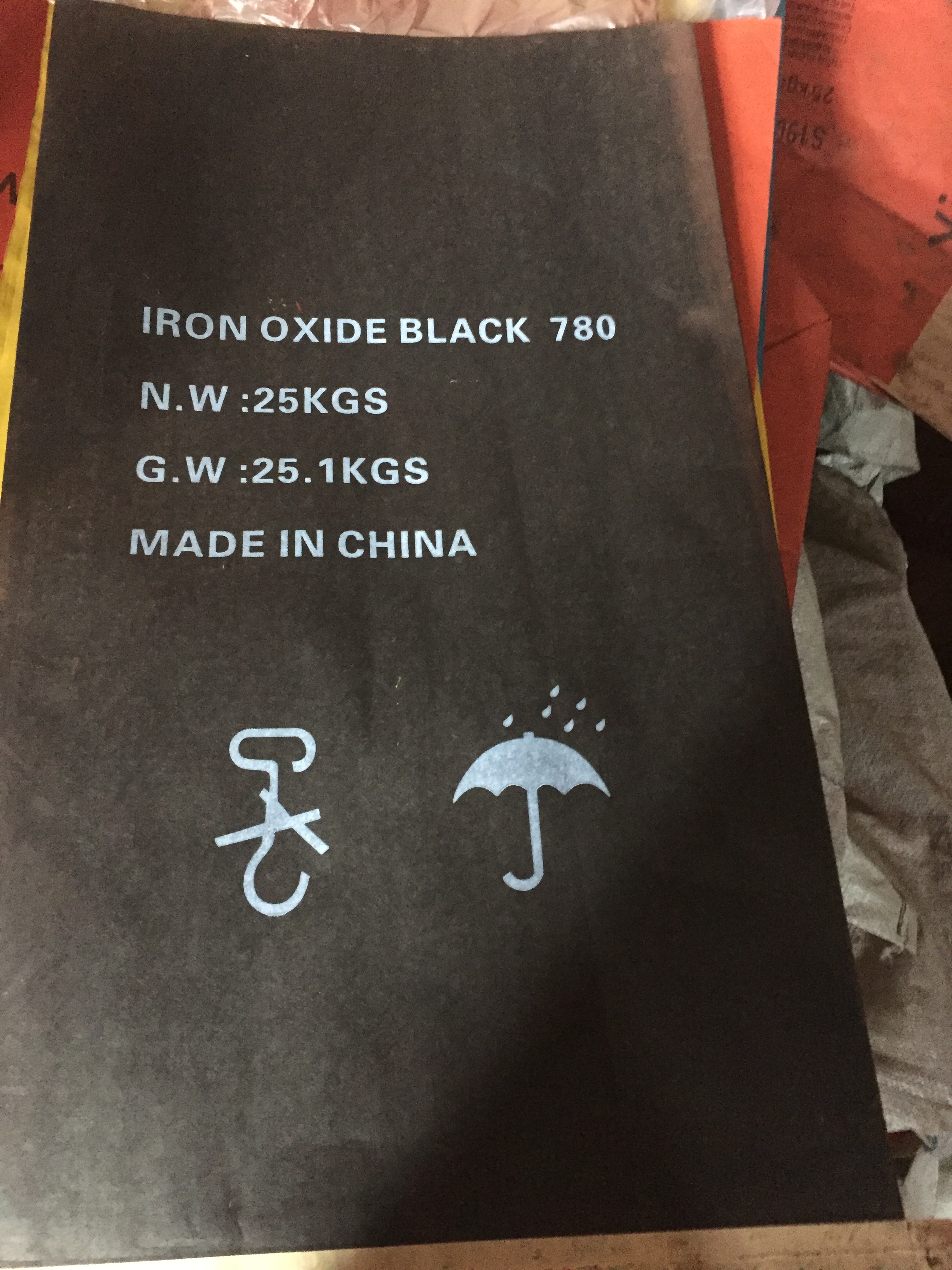 Iron Oxide Black Pigment 330 780 For Concrete