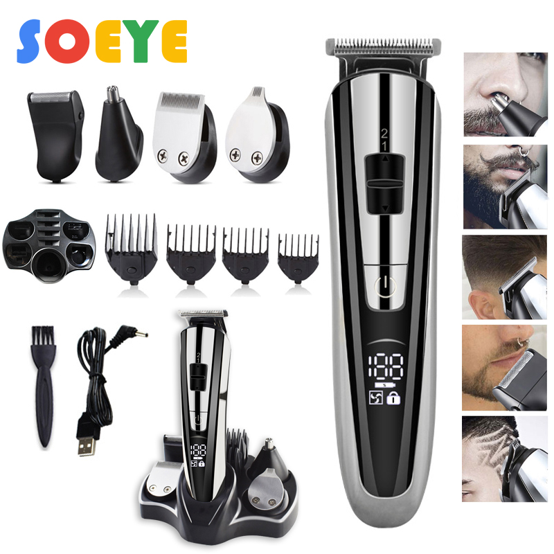 Grooming kit Hair trimmer electric clipper hair cutting machine professional trimmer shaving beard 11in1 set for men trimer 5