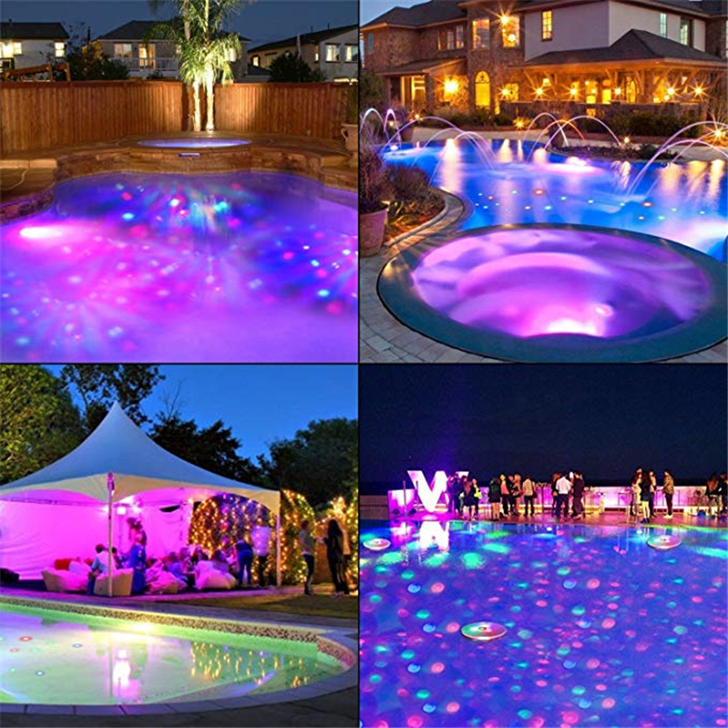 6V Underwater Waterproof Swimming Pool Lights Party Decorations Led Light For Pond Fountain Aquarium Swimming Pool Floating Lamp