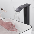 Smart Sensor Waterfall Basin Faucet Automatic Sensor Faucet Touchless Sink Basin Hot Cold Water Mixer Crane Bathroom Faucet