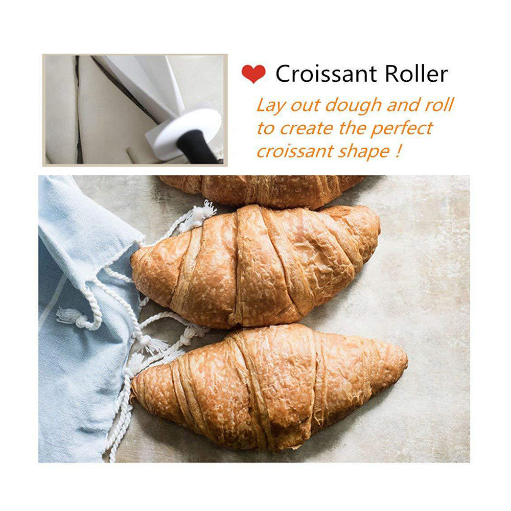 Pastry Tools Bread rolling pin Rolling Cutter Croissant Plastic Useful Baking Kitchen Creative Multifunction