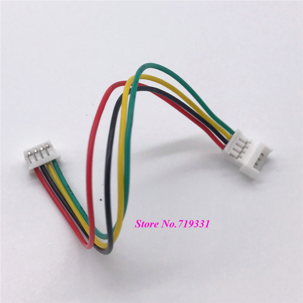 10pcs JST 1.25mm PicoBlade 4-Pin Male to Female Housing Connector Extension wire 100mm