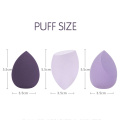 4pc Professional Water Drop Shape Cosmetic Puff Makeup Sponge Blending Face Liquid Foundation Cream Make Up Cosmetic Powder Puff