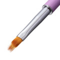 Pro UV Gel Nail Brush Rhinestone Handle Nylon Hair Ombre Nail Brush Nail Art Tools Flower Painting Coating Shaping Brushes