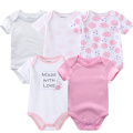 5-pack Baby romper 100%cotton flower infant clothes Newbornbaby clothing Toddler Jumpsuit