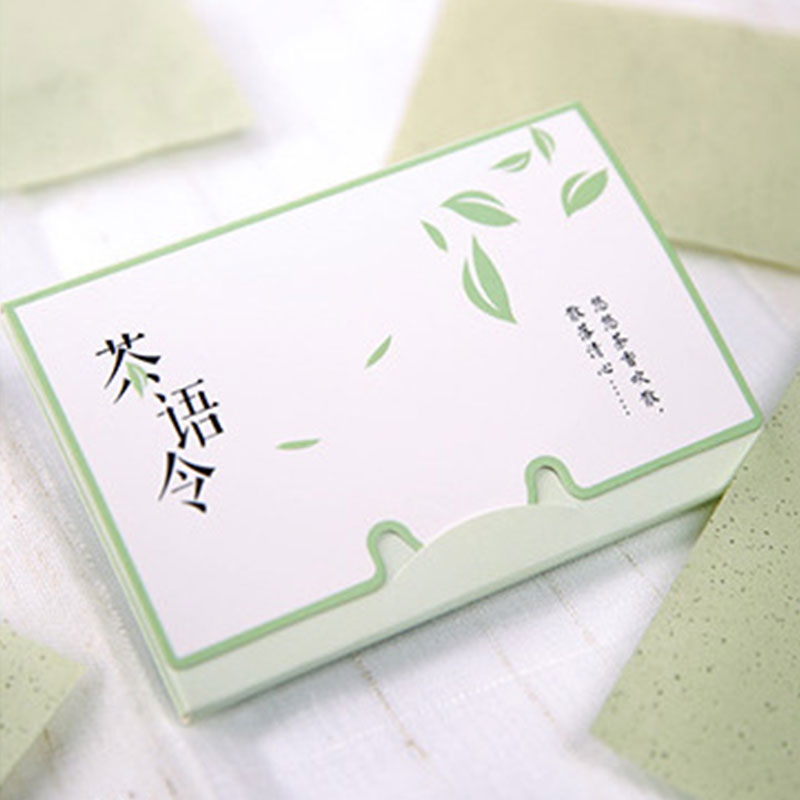 Tissue Papers Green Tea Smell Makeup Cleansing Oil Absorbing Face Paper Absorb Blotting Facial Cleanser Face Tool