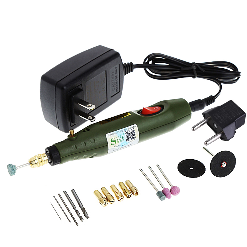 Promotion! 110V Power Tools Engraving Pen Mini Electric Grinder Polishing Machine Small Manual Drilling Machine Power Tools Us P