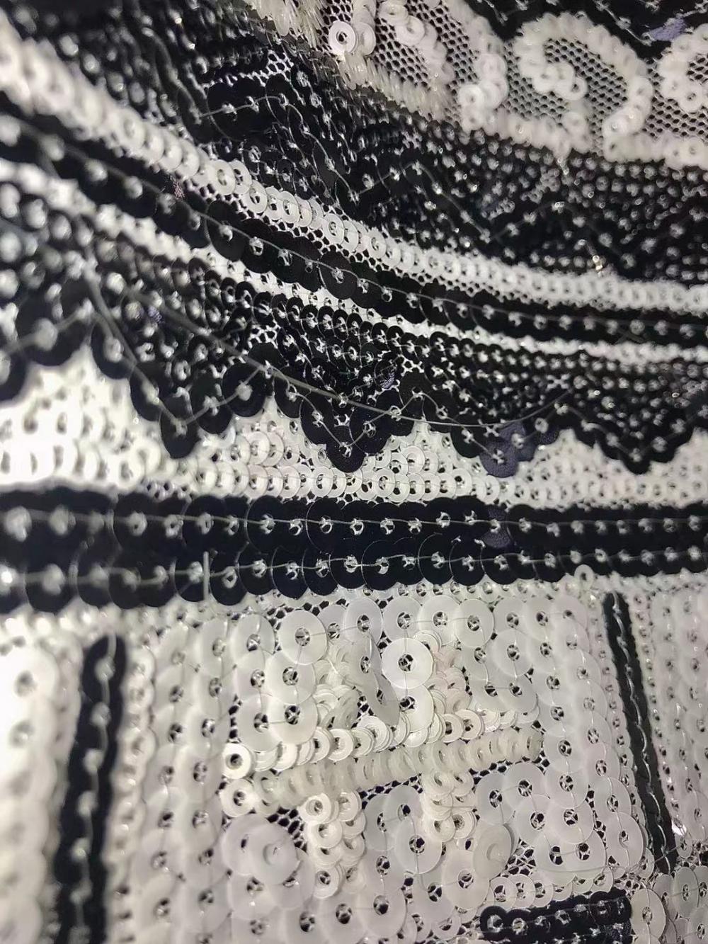 Sequins Embroidery Fabric