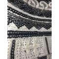 full sequin mesh tulle design embroidery fabric