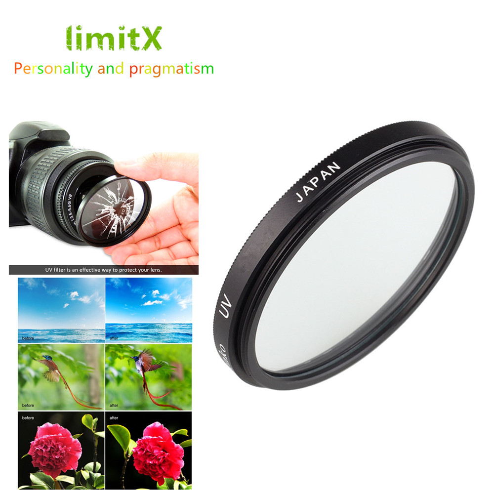 40.5mm UV Filter + Metal Lens Hood + Lens Cap for Sony A6600 A6500 A6400 A6300 A6100 A6000 A5100 A5000 NEX-6 NEX-5T 16-50mm lens