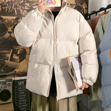 Privathinker Korean Men Winter Warm Jackets Parkas 8 Solid Color Man Casual Outwear Coats 2020 Harajuku Male Parkas 5XL Clothing