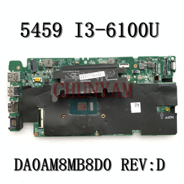 I3-6100U For Dell Vostro 5459 Laptop Motherboard DA0AM8MB8D0 CN-0GC4PN GC4PN Mainboard 100%tested