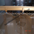 Colored metallic curtain/wire mesh curtain for decoration