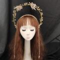 Halo Crown Gold Headband Virgin Mary Tiaras Headpiece Lolita