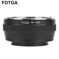 FOTGA Lens Adapter Ring for Pentax PK Mount Lens to Fit for Sony E-Mount NEX3 C3 NEX5 NEX6 Camera Adapter Ring
