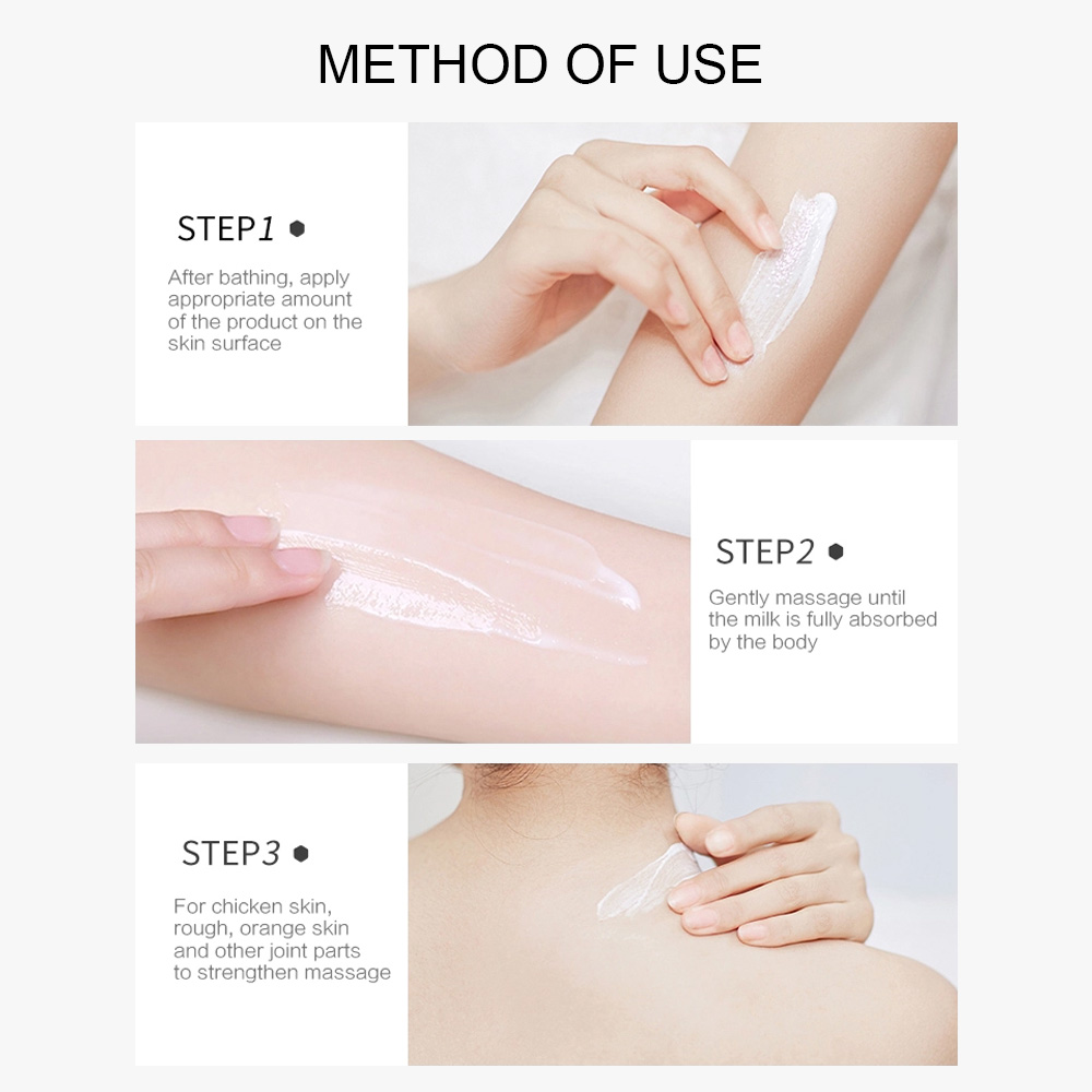 Body milk moisturizing and moisturizing whitening body body female and male persistent fragrance body lotion to chicken skin