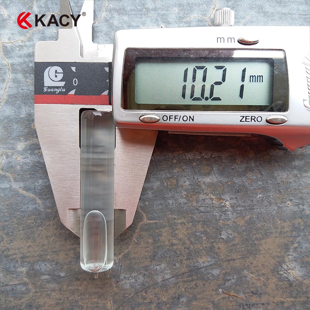 KACY 10.5X52MM High precision glass tube level bubble level for Theodolite accessories