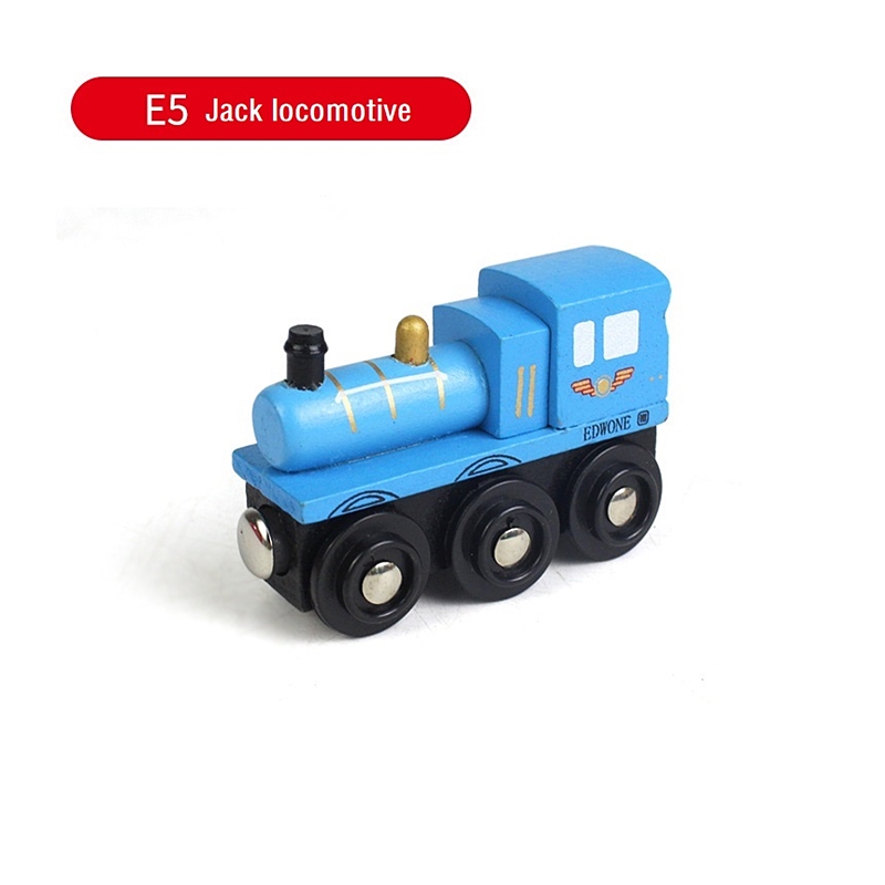 Magnetic Train Toys Wooden Train Accessories Anime James Locomotive Car Toy Wooden Railway Vehicles Track Trains Toys Kids Gifts
