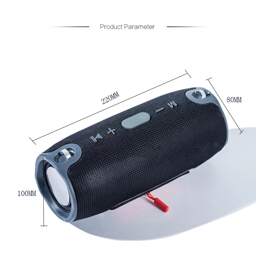 Wireless Bluetooth Bass Speaker 40W Waterproof Portable Outdoor Sound Column Loudspeaker Sport Hifi Boombox Stereo Fm Subwoofer
