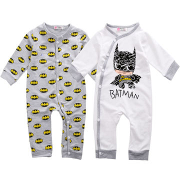 2019 New Infant Baby Girls Boys Rompers Cartoon Print Long Sleeve Single Breasted Jumpsuits Clothes