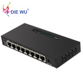 8 Port Gigabit Ethernet Network Switch 10/100/1000Mpbs HUB Desktop LAN Switcher Adapter Metal case