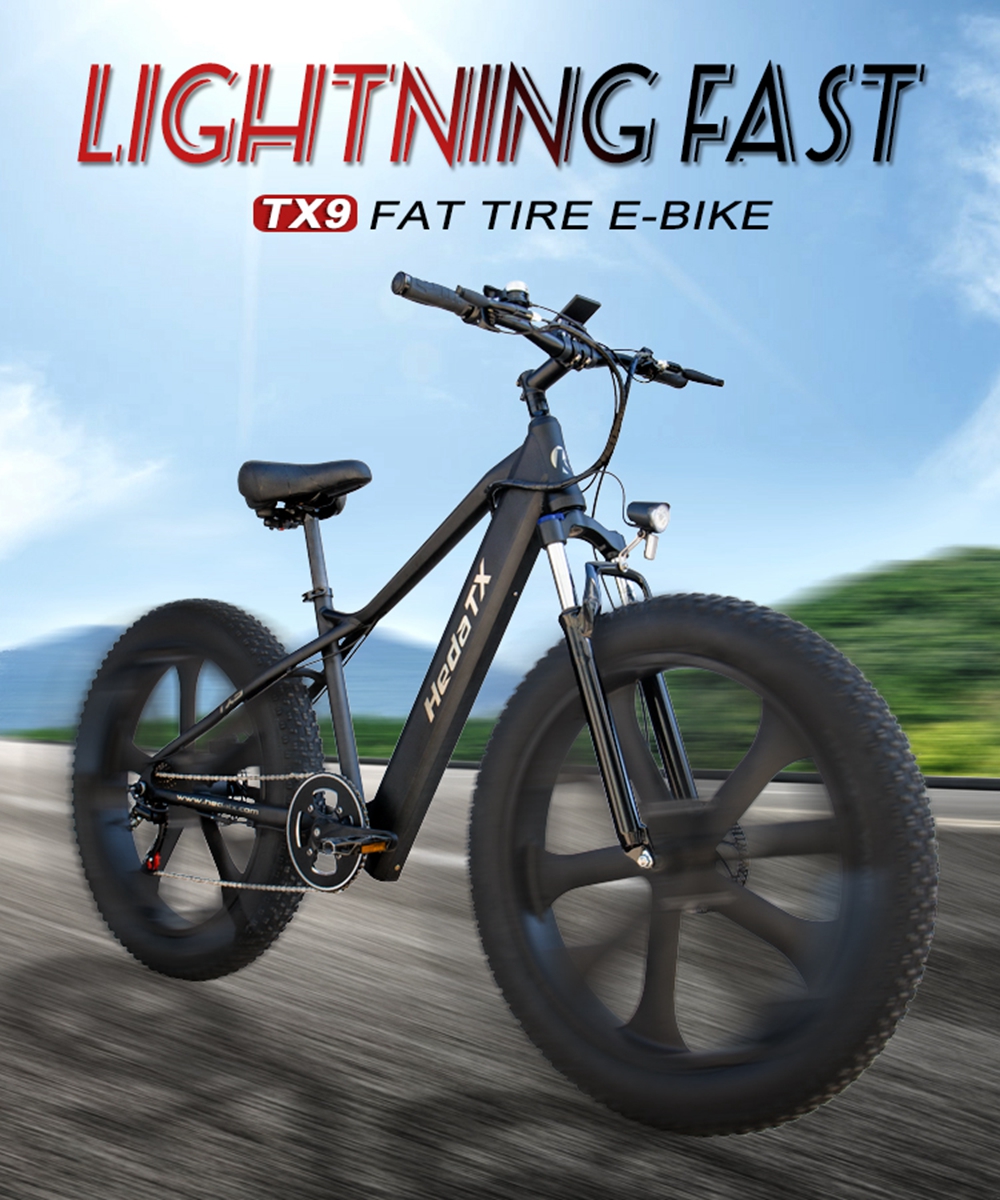 Fat Tire Electric Bicycle With Good Shock Absorption