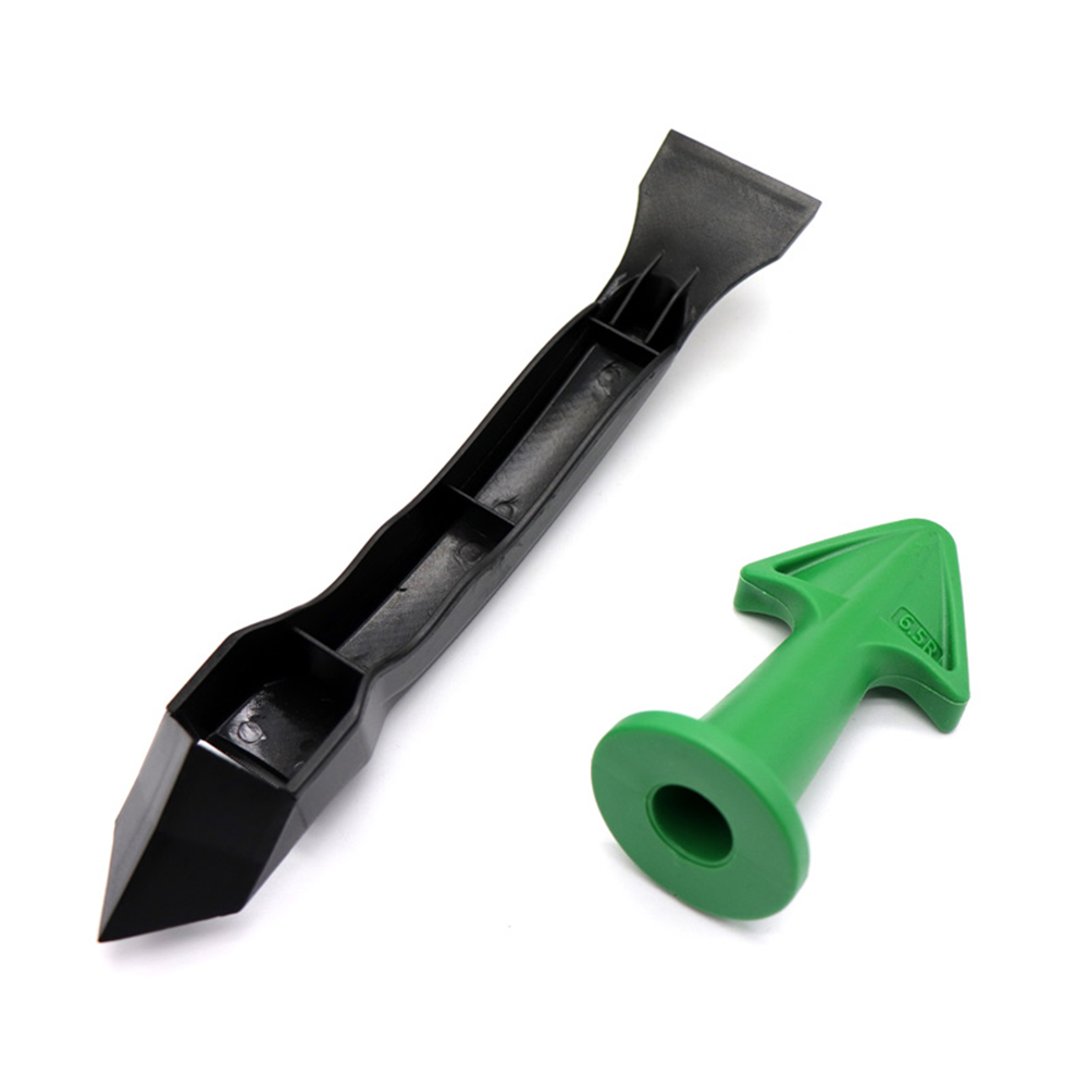 Multi-functional Silicone Remover Caulk Glue Nozzle Cleaning Tile Dirt Tool Practical Convenient Spatula Glue Shovel