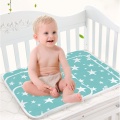 Newborn Infant Baby Washable Diaper Nappy Urine Mat Kid Waterproof Bedding Changing Pads Covers