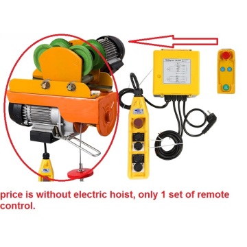 Wireless Remote Control 100M for Electric Hoist winch with electric trolley mini electric hoist PA hoist PA100-1000KG