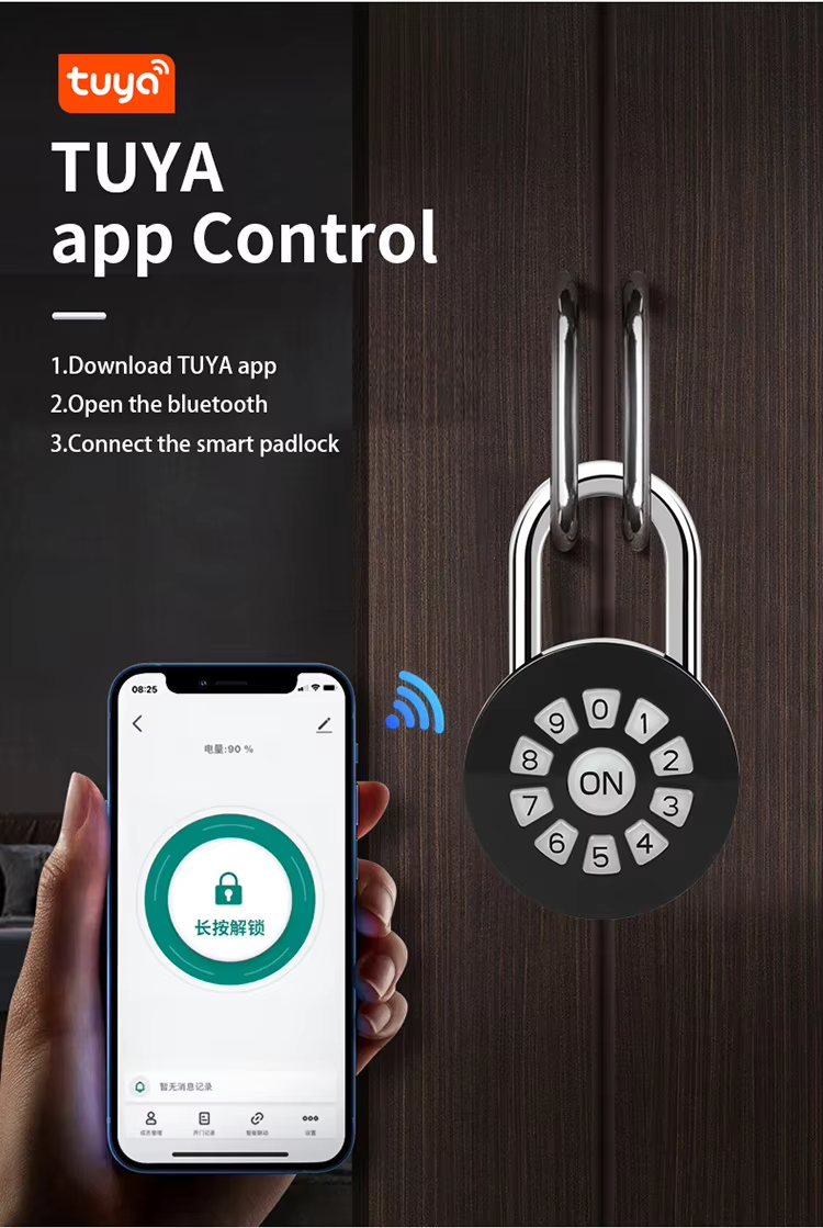 3 Electronic Password Padlock