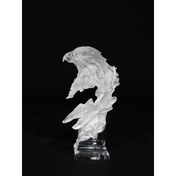 Summit Eagle Sculpture Transparent Crystal small decoration