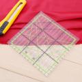 VODOOL High-grade Acrylic Multi-function Clothing Ruler 15 * 15cm Sewing Patchwork Feet Tailor Yardstick Cloth Cutting Rulers