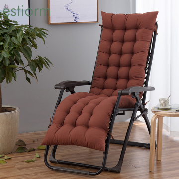 Recliner & Rocking Chair Cushion,Garden Patio Sun lounger Cushion,Long Reclining Chair Pad,Indoor Outdoor Chaise Lounger Cushion