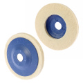 1PC 4 Inch 100mm Wool Polishing Wheel Buffing Pads Angle Grinder Wheel Felt Polishing Disc for Metal Marble Glass Ceramics