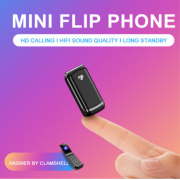 F1 mini flip small phone flip cover to answer personalized male and female students spare machine non-smartphone Telephone