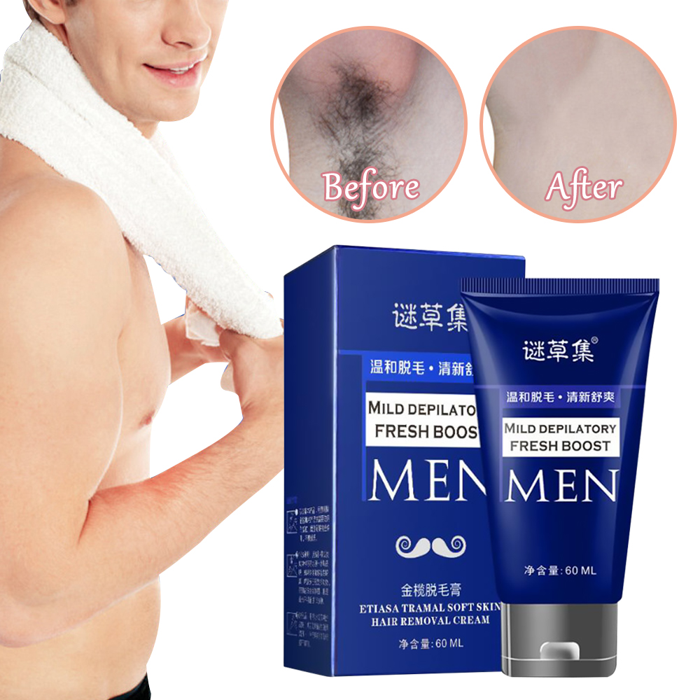 Permanent Hair Removal Cream Depilatory Paste for Body Pubic Armpit For Men