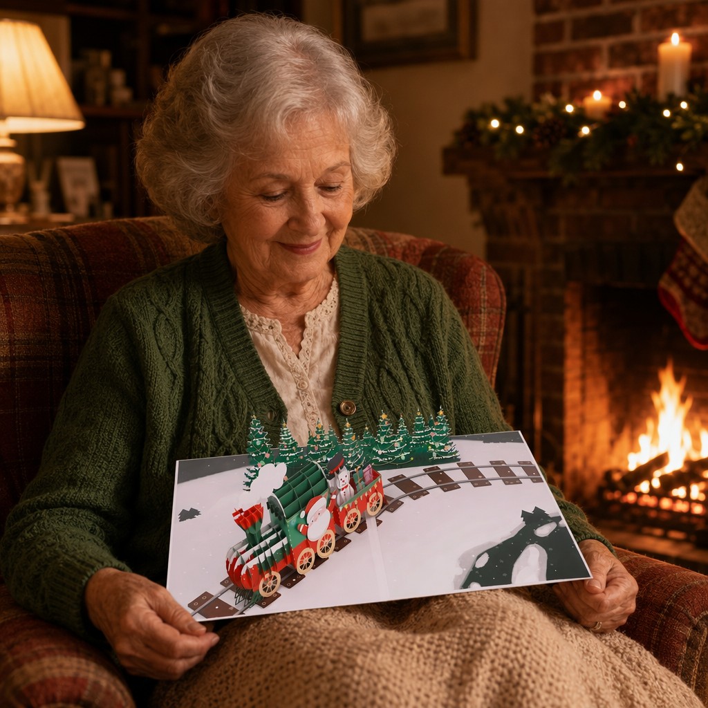 Christmas Pop Up Greeting Cards