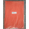 Orange color 12'x12' PE tarpaulin