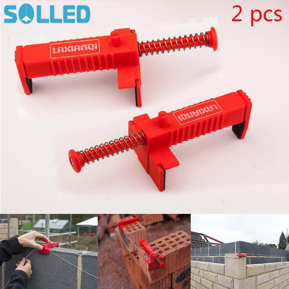1Pair Wire Drawer Bricklaying Tool Fixer Construction Tools Bricklaying Line Drawing Tool Brick Leveling Measuring Tool