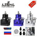 FREE SHIPPING - AN8 high EFI pressure fuel regulator w/ boost -8AN 8/8/6 PQY Fuel Pressure Regulator with gauge JR7855